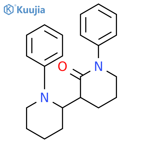 [2,3'-Bipiperidin]-2'-one, 1,1'-diphenyl- structure