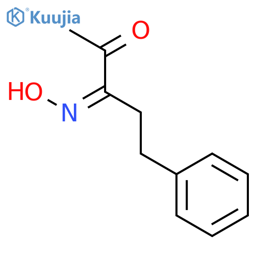 2,3-PENTANEDIONE, 5-PHENYL-, 3-OXIME structure