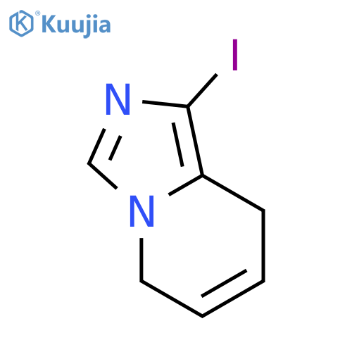 IMIDAZO[1,5-A]PYRIDINE, 5,8-DIHYDRO-1-IODO- structure