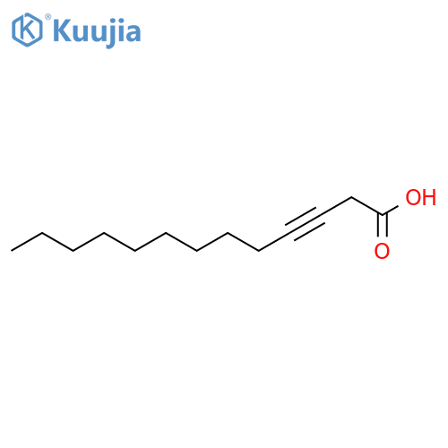 3-Tridecynoic acid structure