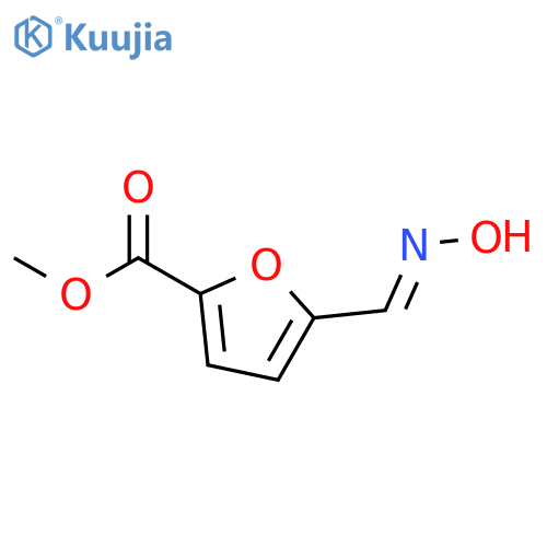 2-FURANCARBOXYLIC ACID, 5-[(HYDROXYIMINO)METHYL]-, METHYL ESTER structure