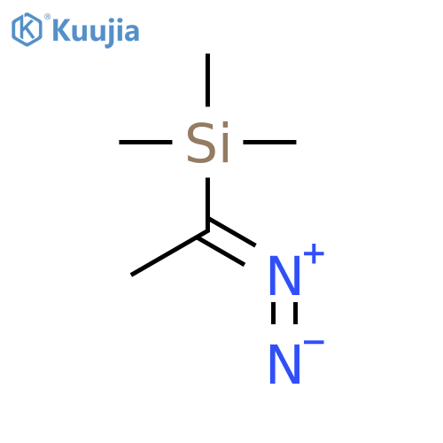 Silane, (1-diazoethyl)trimethyl- structure