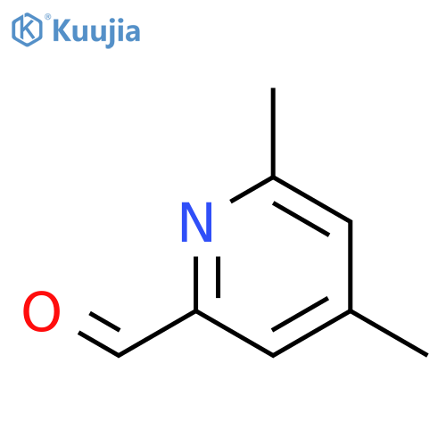 4,6-dimethylpyridine-2-carbaldehyde structure