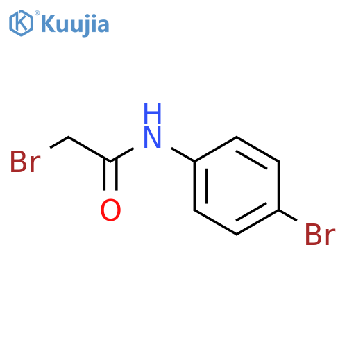 2-Bromo-N-(4-bromophenyl)acetamide structure