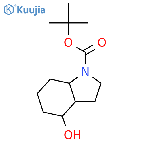 tert-Butyl Octahydro-4-hydroxyindole-1-carboxylate structure