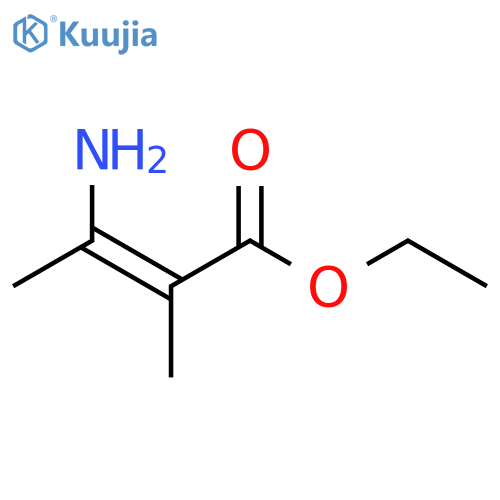 (Z)-3-Amino-2-methyl-2-butenoic Acid Ethyl Ester structure