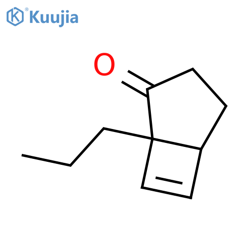 Bicyclo[3.2.0]hept-6-en-2-one, 1-propyl- structure