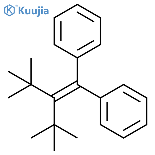 Benzene, 1,1'-[2-(1,1-dimethylethyl)-3,3-dimethyl-1-butenylidene]bis- structure