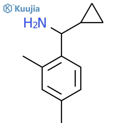 (2,4-DIMETHYLPHENYL)CYCLOPROPYLMETHYLAMINE structure