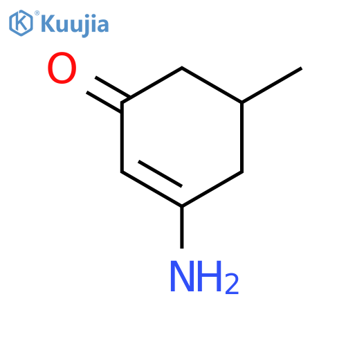 3-amino-5-methylcyclohex-2-en-1-one structure