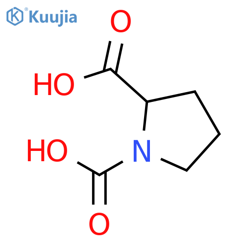 (S)-1,2-Pyrrolidinedicarboxylic acid structure