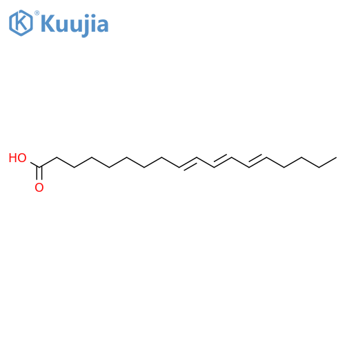(9E,11E,13E)-9,11,13-Octadecatrienoic Acid structure