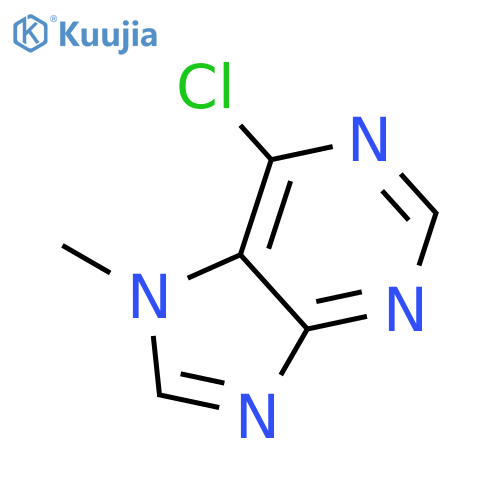 6-Chloro-7-methylpurine structure