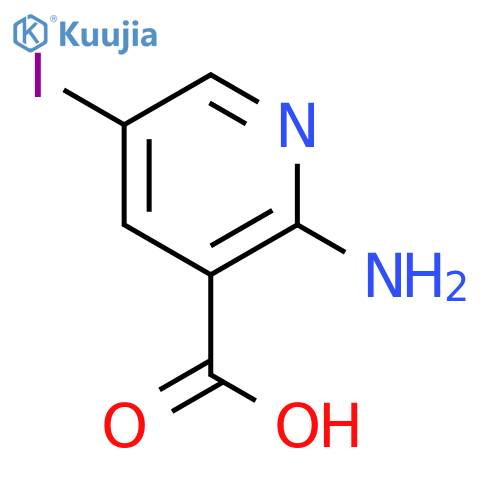 2-Amino-5-iodonicotinic acid structure