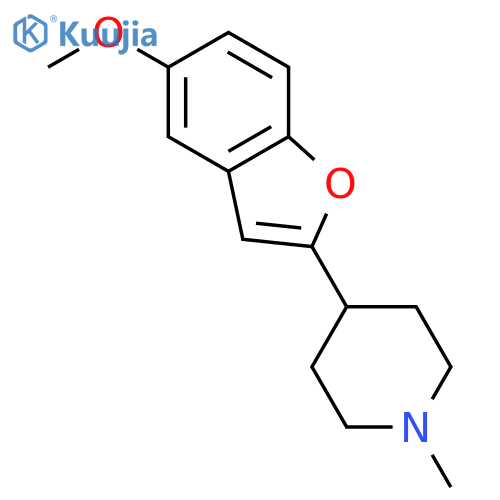 Piperidine, 4-(5-methoxy-2-benzofuranyl)-1-methyl- structure
