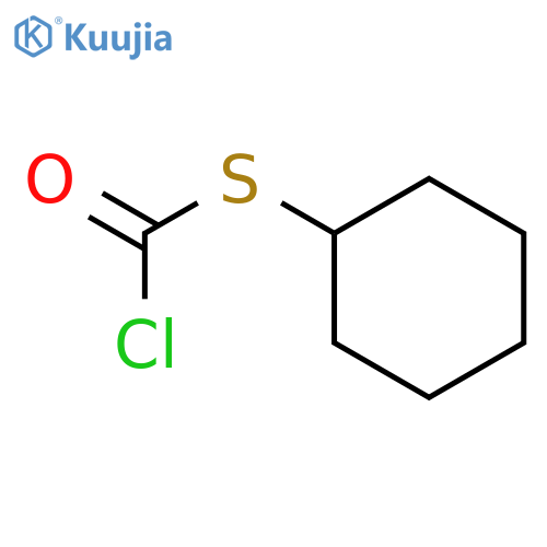 CARBONOCHLORIDOTHIOIC ACID, S-CYCLOHEXYL ESTER structure
