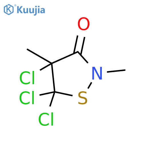 3-Isothiazolidinone, 4,5,5-trichloro-2,4-dimethyl- structure