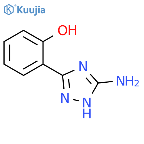 2-(5-amino-4H-1,2,4-triazol-3-yl)phenol structure