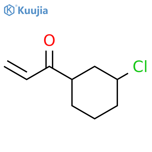 2-Propen-1-one, 1-(3-chlorocyclohexyl)- structure