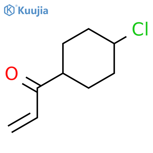 2-PROPEN-1-ONE, 1-(4-CHLOROCYCLOHEXYL)- structure