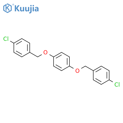 BENZENE, 1,4-BIS[(4-CHLOROPHENYL)METHOXY]- structure