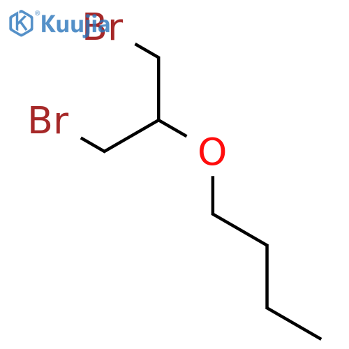 Butane,1-[2-bromo-1-(bromomethyl)ethoxy]- structure
