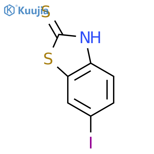 6-Iodo-2-Mercaptobenzothiazole structure
