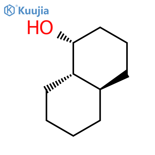 1-Naphthalenol, decahydro-, (1R,4aR,8aS)- structure