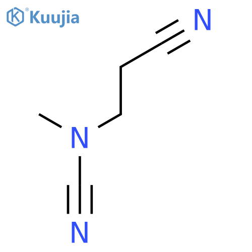 Cyanamide, (2-cyanoethyl)methyl- structure