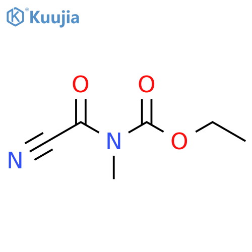 Carbamic acid, (cyanocarbonyl)methyl-, ethyl ester structure