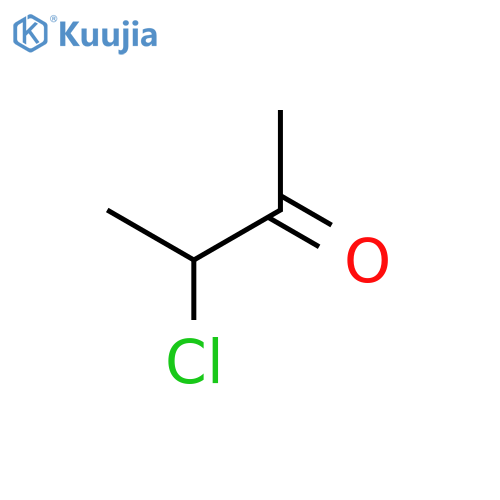 2-Butanone, 3-chloro-, (±)- structure