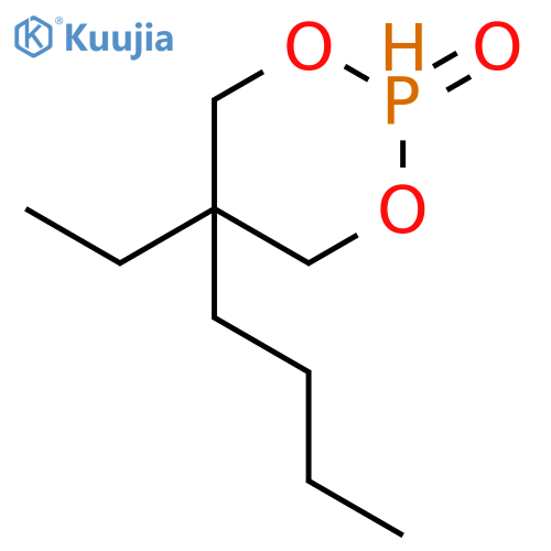 1,3,2-Dioxaphosphorinane, 5-butyl-5-ethyl-, 2-oxide structure