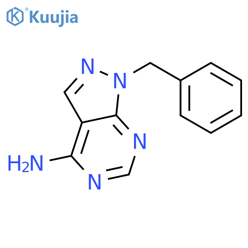 1-benzyl-1H-pyrazolo[3,4-d]pyrimidin-4-amine structure