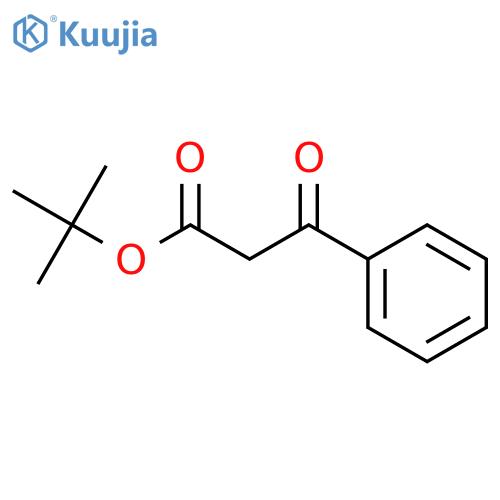 tert-butyl 3-oxo-3-phenylpropanoate structure