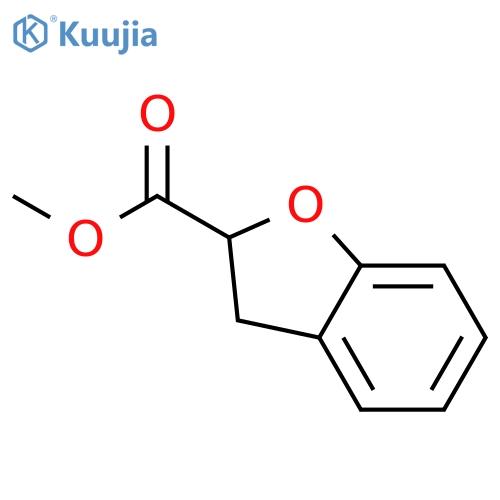methyl 2,3-dihydro-1-benzofuran-2-carboxylate structure