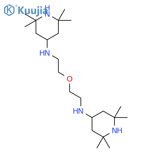4-PIPERIDINAMINE, N,N'-(OXYDI-2,1-ETHANEDIYL)BIS[2,2,6,6-TETRAMETHYL- structure