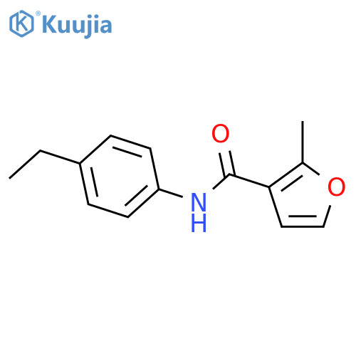 3-Furancarboxamide,N-(4-ethylphenyl)-2-methyl-(9CI) structure
