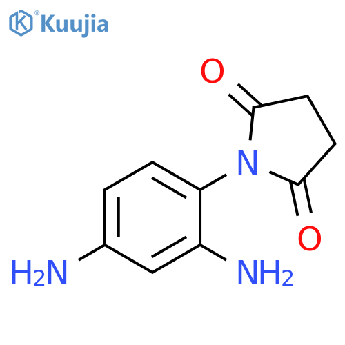 2,5-Pyrrolidinedione, 1-(2,4-diaminophenyl)- structure