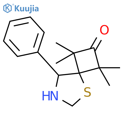 5-THIA-7-AZASPIRO[3.4]OCTAN-2-ONE, 1,1,3,3-TETRAMETHYL-8-PHENYL- structure