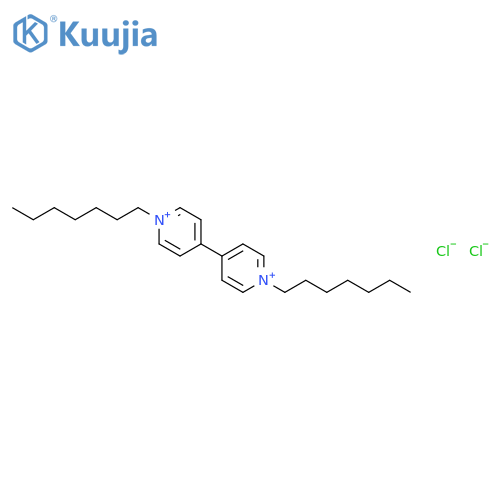 1,1'-Diheptyl-4,4'-bipyridin-1-ium dichloride structure