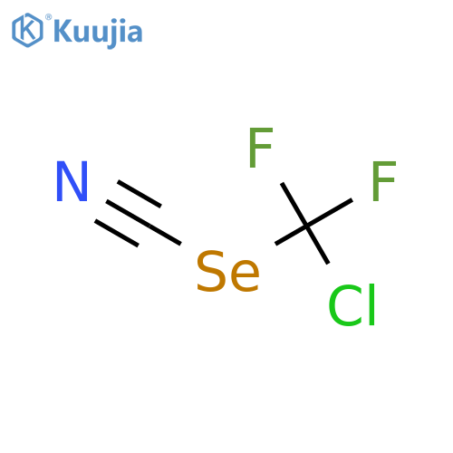 Selenocyanic acid, chlorodifluoromethyl ester structure