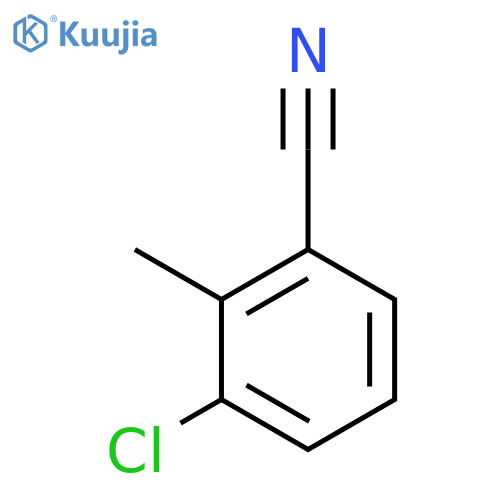 3-Chloro-2-methylbenzonitrile structure