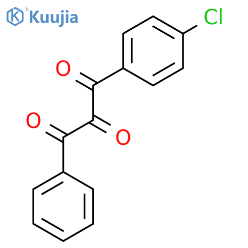 Propanetrione, (4-chlorophenyl)phenyl- structure