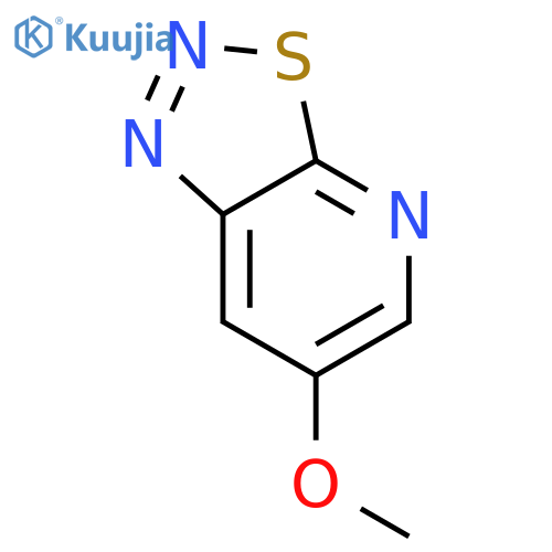 6-methoxy[1,2,3]thiadiazolo[5,4-b]pyridine structure