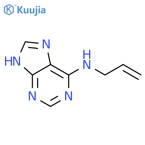 N-2-propen-1-yl-9H-Purin-6-amine structure