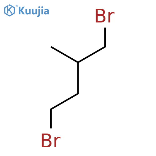 1,4-dibromo-2-methylbutane structure