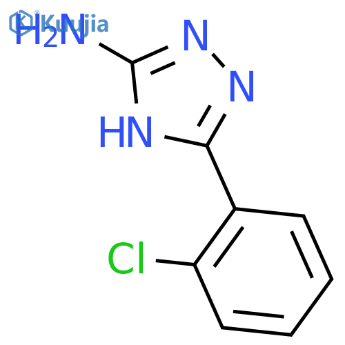 5-(2-chlorophenyl)-1H-1,2,4-triazol-3-amine structure