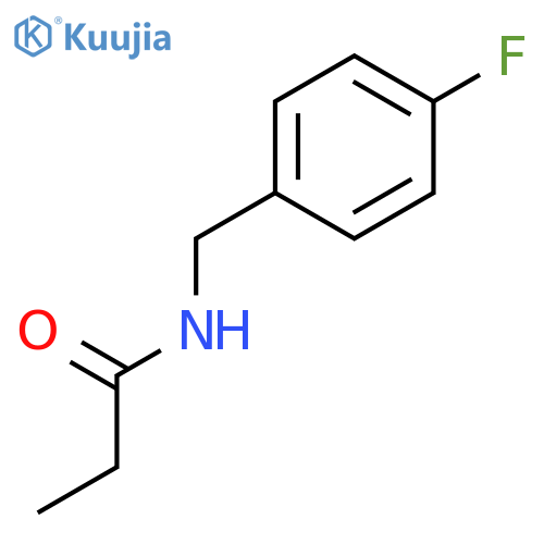 PropanaMide, N-[(4-fluorophenyl)Methyl]- structure