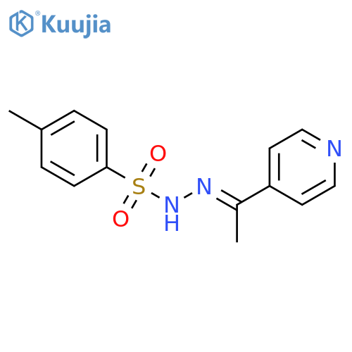 Benzenesulfonic acid, 4-methyl-, [1-(4-pyridinyl)ethylidene]hydrazide structure
