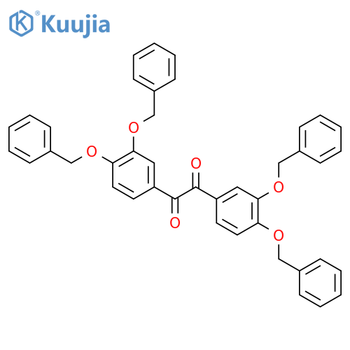 Benzil,3,3',4,4'-tetrakis(benzyloxy)- (8CI) structure